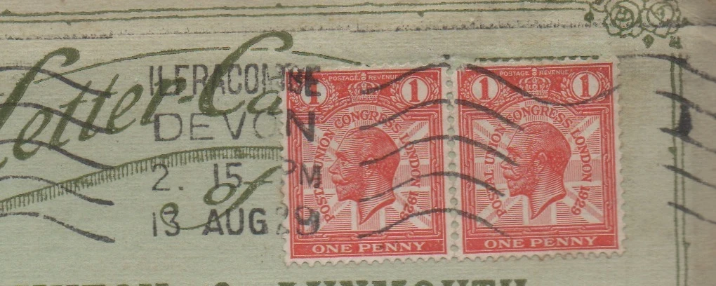 Postmark of Ilfracombe, Devon Krag machine 1929